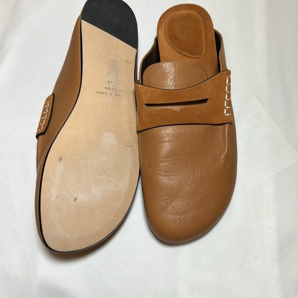 Ansley Leather slides - Picture 2 of 8